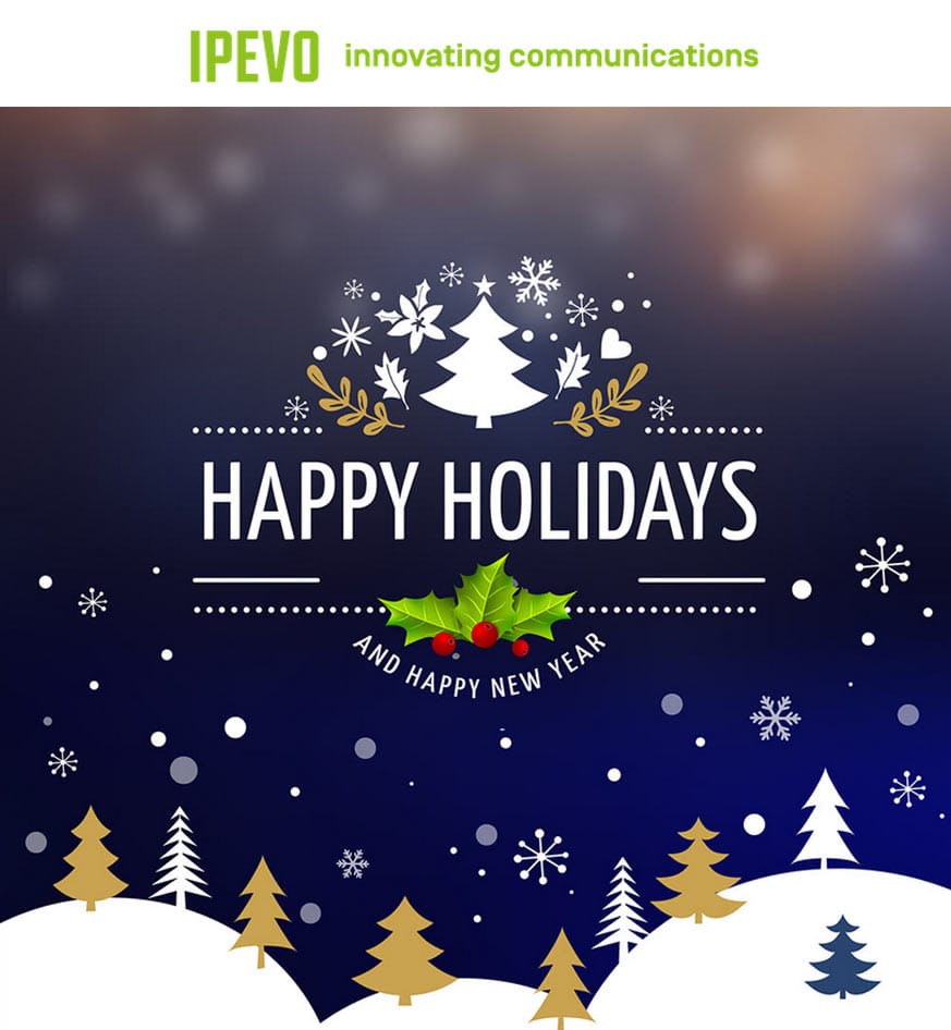 Happy Holidays and Happy New Year