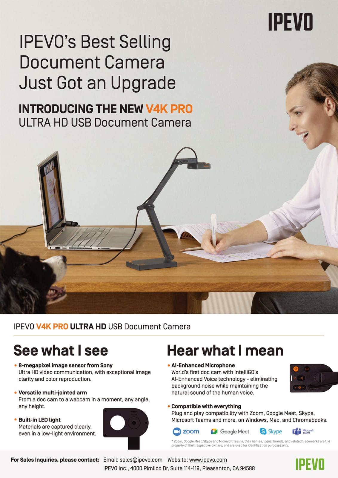 V4K PRO Flyer