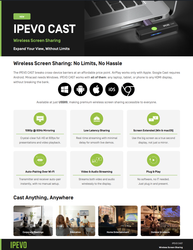 IPEVO CAST