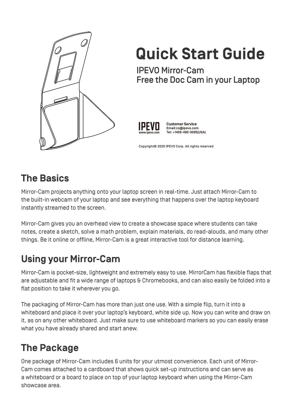 Mirror-Cam Quick Start Guide
