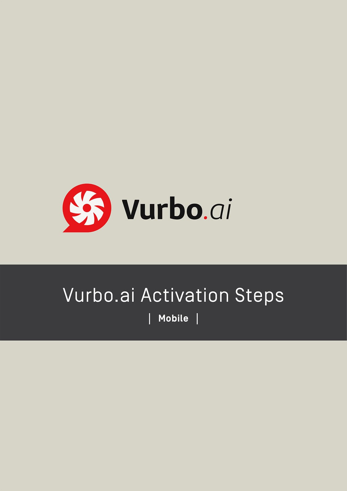 Vurbo.ai Activation Steps for Mobile Devices